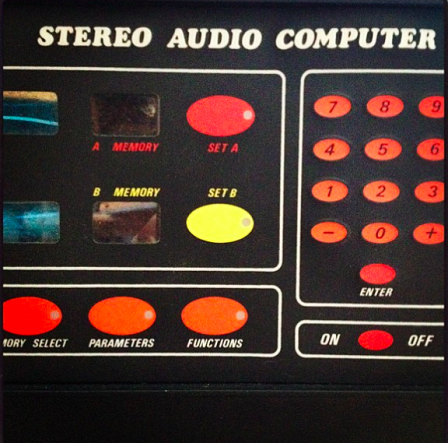 Vintage Stereo Audio Computer